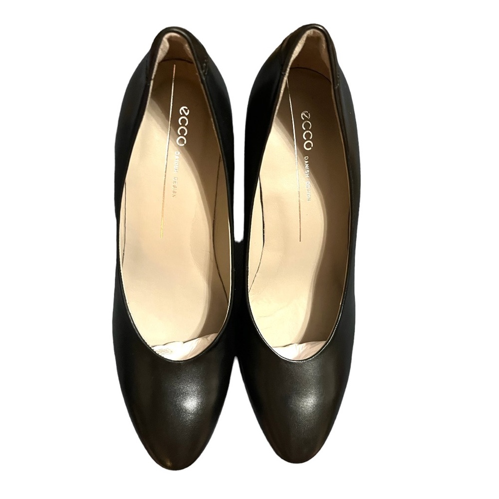 Pump Heels Sculptured 75 Black Ecco  10 - 10 1/2